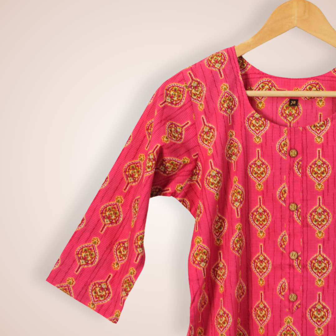 Akriti Pink Kurta