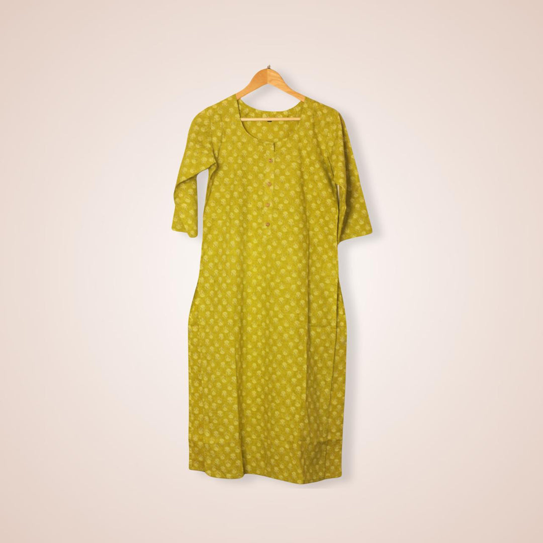 Zara Green Kurta